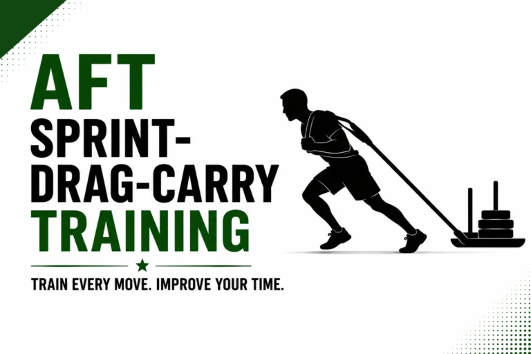 AFT Sprint-Drag-Carry Training